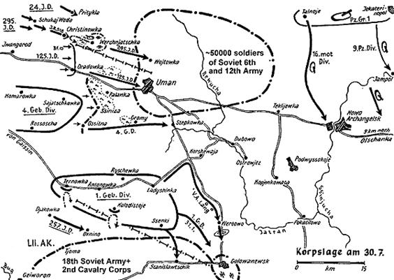 Situatión by Jul 30 of 1941.
