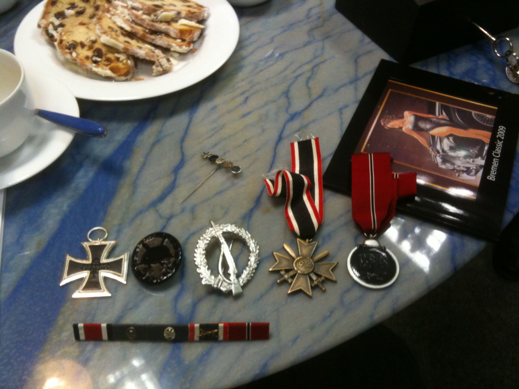 Please help identify and provide details on the medals