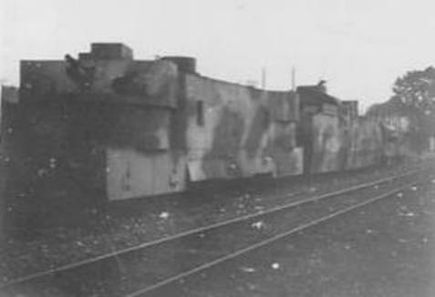 The armored Train Nº 54 “Grozny”.