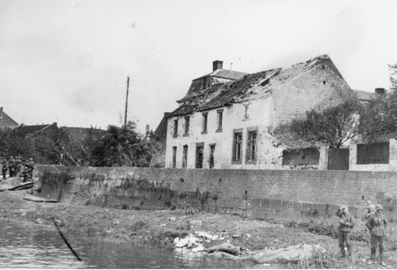 Bank of the river Meuse in Eijsden.