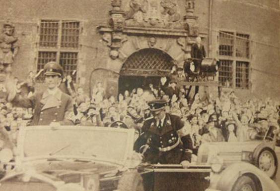 The Minister Dr. Goebbels in Danzig - June 17, 1939