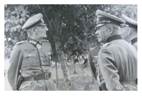 General Heinz Guderian, sharing the photo with the General Maximilian Frhr von Weichs ..........................