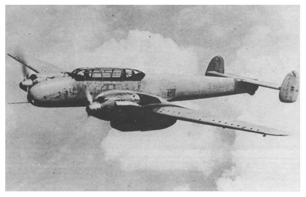 The Messerschmitt Bf-110 V1 (WNr. 868) that flew for the first time on May 12, 1936............................