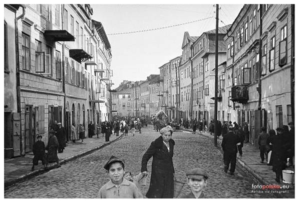 A main street of Lublin in June 1941 .........................................................<br />http://fotopolska.eu/foto/763/763605.jpg