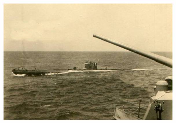 U 124 seen from Admiral Scheer, March 16, 1941.................................