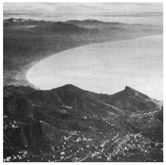 Salerno. The plain of Salerno in Italy, rlnged and dominated by mountains, provided observation posts and commanding positions for the enemy.......