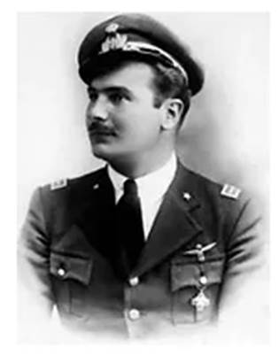 Mario Longoni, Second Lieutenant, flew a Macchi C.200 and formed part of the 362a Squadriglia.........................