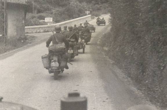 Towards the Isere - Jun 24 of 1940.