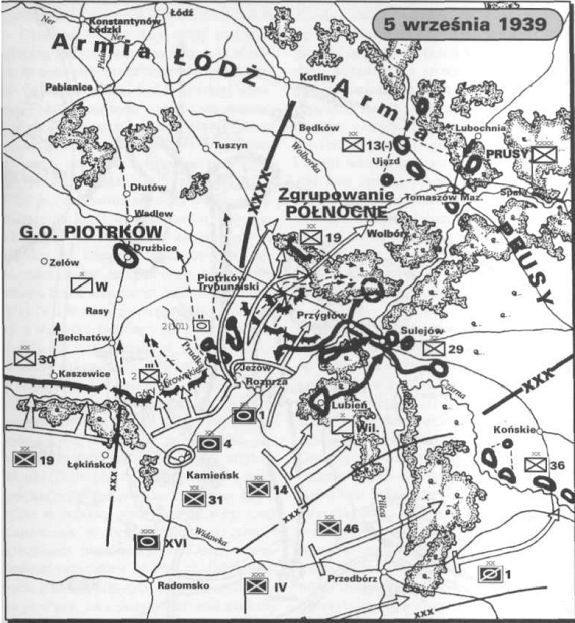 Situation as Sep 05 1939.