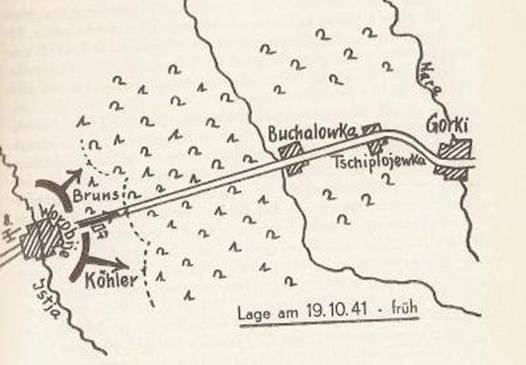 Situation as Oct 19 1941 - Morning.
