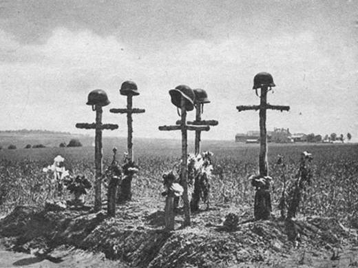 Graves of German soldiers - Poland 1939.