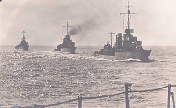 2º Half Flotille (destroyers) in the North Sea 1943...............
