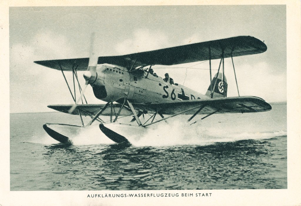 Aufklärungs-Wasserflugzeug Beim Start [1940] (He 60) #1.jpg