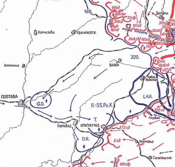 German forces around Poltava - Feb 1943...........................