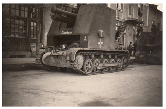sIG 33 (Sf) on the chassis of the Pz Kw I Ausf. B in Bulgaria prior to Operation Marita .........................................